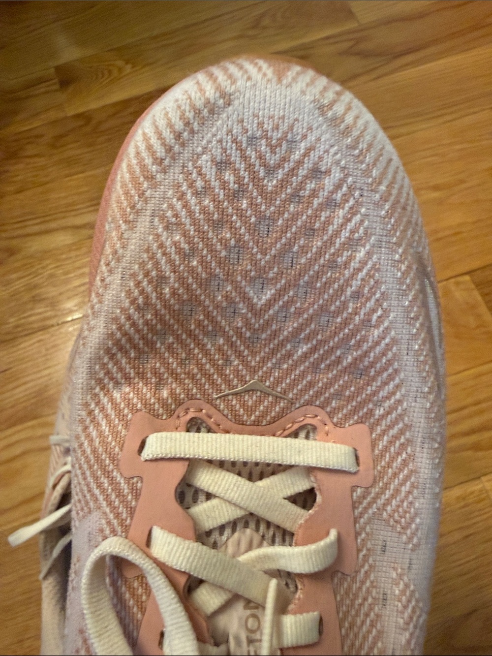 Hoka Clifton Women's Rose Gold Pink Running Sneakers Shoes sz 9.5 reg width - Picture 11 of 13
